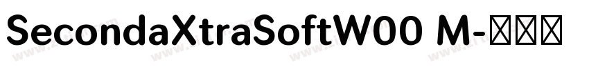 SecondaXtraSoftW00 M字体转换